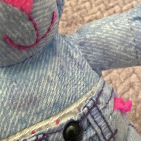 1995 Vintage MINI Pocket Doodle Bear Plush - Picture 7 of 7